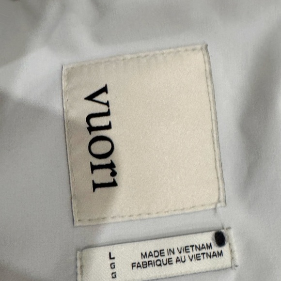 BNWT VUORI Oahu Col: salt/storm Rain Jacket size L $238 - Picture 16 of 16